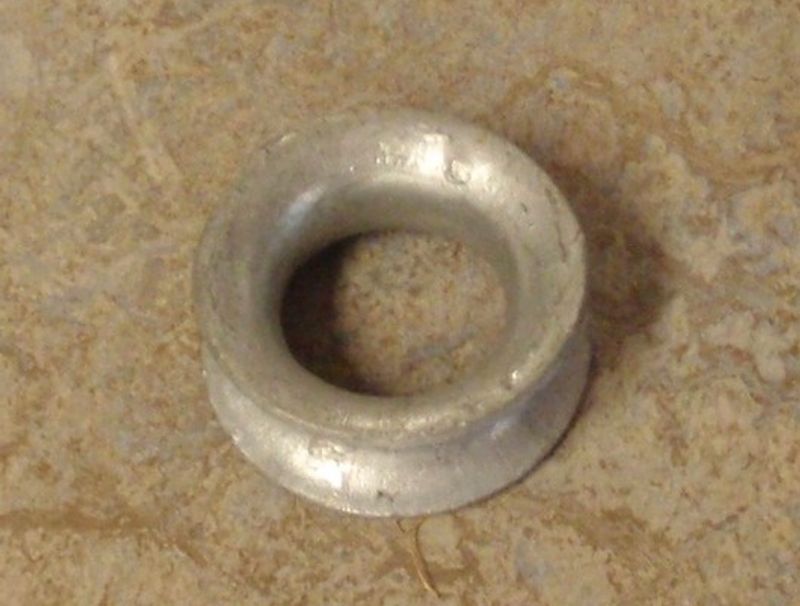 Kauser rund galvanisert